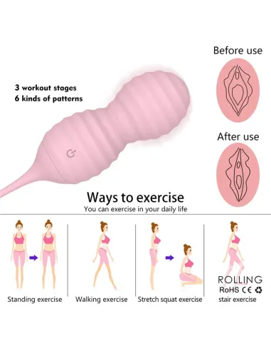 Rolling bolas vaginales vibrador inalambrico multifuncional | S-hande | Bolas y huevos vaginales