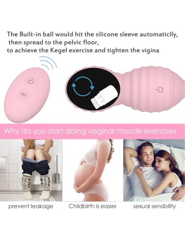 Rolling bolas vaginales vibrador inalambrico multifuncional | S-hande | Bolas y huevos vaginales