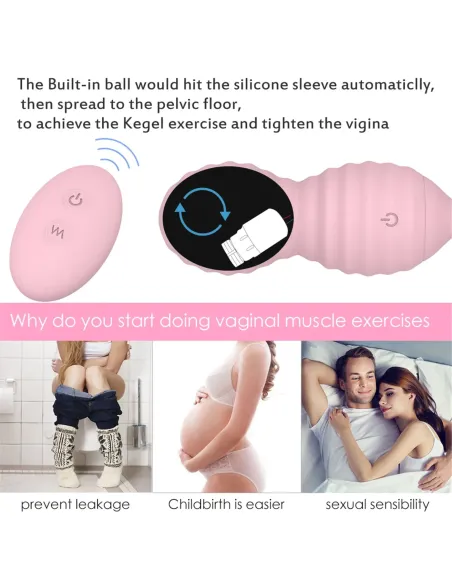Rolling bolas vaginales vibrador inalambrico multifuncional | S-hande | Bolas y huevos vaginales