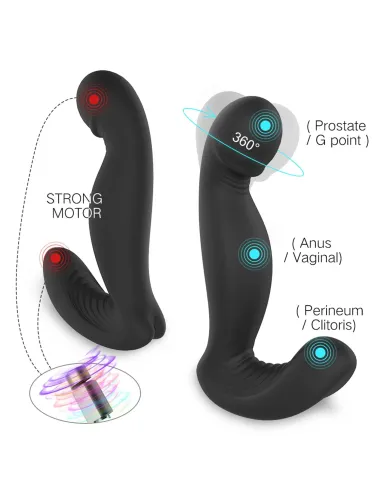 Jiggle - vibrador anal multifuncional recargable usb | S-hande | Prostata