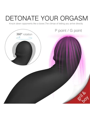 Jiggle - vibrador anal multifuncional recargable usb | S-hande | Prostata