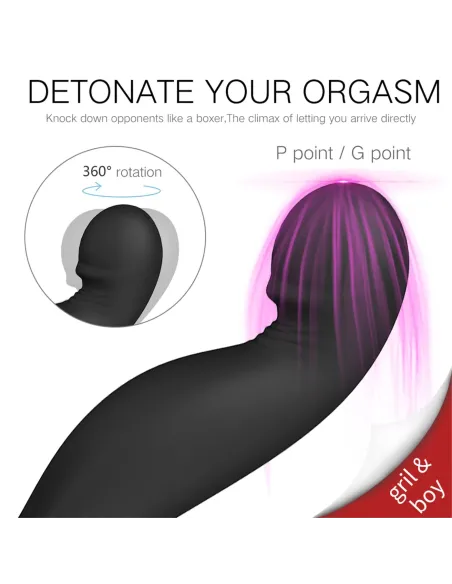 Jiggle - vibrador anal multifuncional recargable usb | S-hande | Prostata