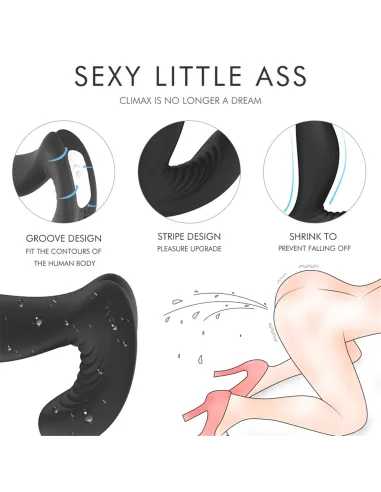 Jiggle - vibrador anal multifuncional recargable usb | S-hande | Prostata