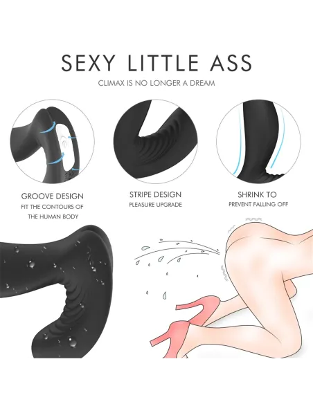 Jiggle - vibrador anal multifuncional recargable usb | S-hande | Prostata