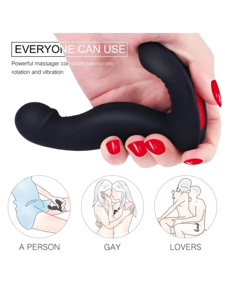 Jiggle - vibrador anal multifuncional recargable usb | S-hande | Prostata