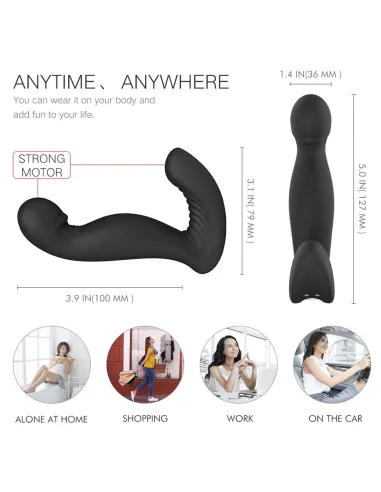 Jiggle - vibrador anal multifuncional recargable usb | S-hande | Prostata
