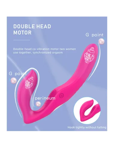 Nami strap on vibrador multifuncional recargable usb | S-hande | Vibradores
