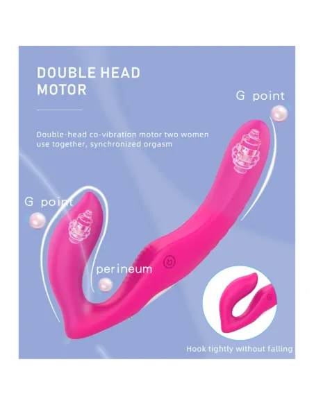 Nami strap on vibrador multifuncional recargable usb | S-hande | Vibradores