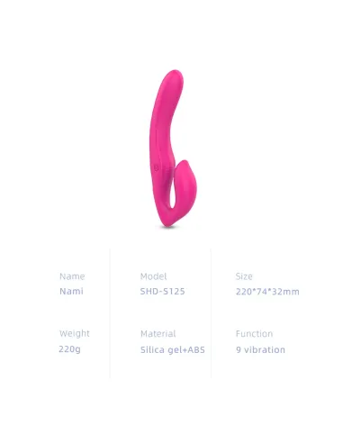 Nami strap on vibrador multifuncional recargable usb | S-hande | Vibradores