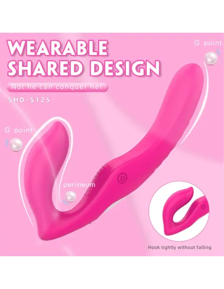 Nami strap on vibrador multifuncional recargable usb | S-hande | Vibradores