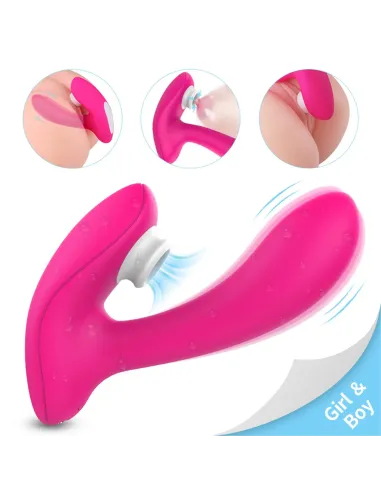 Tricker rct - succionador vibrador multifuncional recargable usb | S-hande | Vibradores