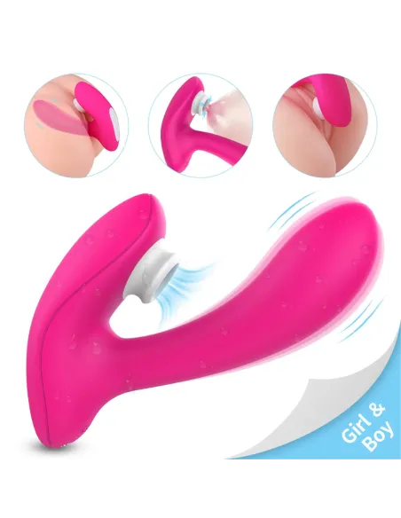 Tricker rct - succionador vibrador multifuncional recargable usb | S-hande | Vibradores