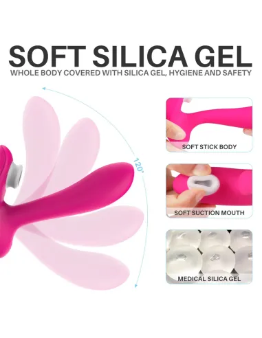 Tricker rct - succionador vibrador multifuncional recargable usb | S-hande | Vibradores