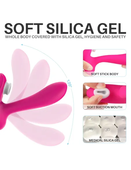 Tricker rct - succionador vibrador multifuncional recargable usb | S-hande | Vibradores