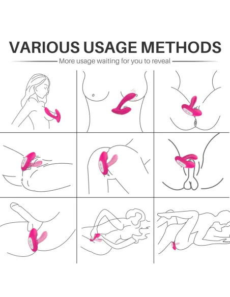 Tricker rct - succionador vibrador multifuncional recargable usb | S-hande | Vibradores