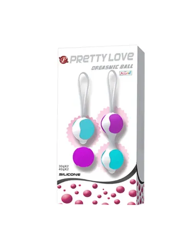 Kegel orgasmic ball setx2 | Pretty love | Bolas y huevos vaginales