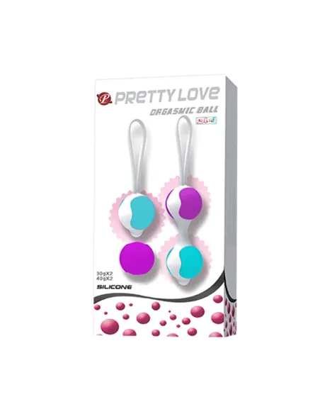 Kegel orgasmic ball setx2 | Pretty love | Bolas y huevos vaginales