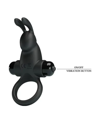 Anillo vibrador rabbit i multifuncion silicona | Pretty love | Anillos