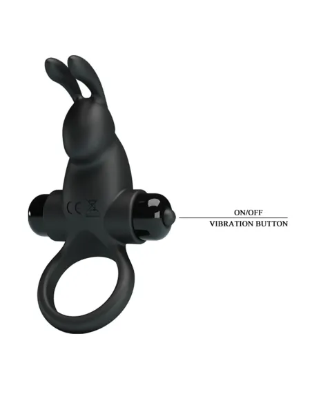 Anillo vibrador rabbit i multifuncion silicona | Pretty love | Anillos