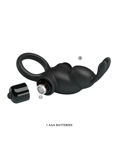 Anillo vibrador rabbit i multifuncion silicona | Pretty love | Anillos