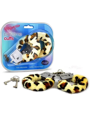 Play with me - play time cuffs - leopard | Blush | Esposas