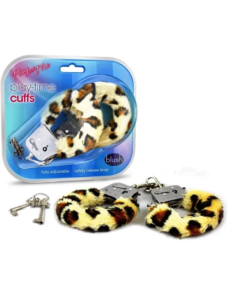 Play with me - play time cuffs - leopard | Blush | Esposas