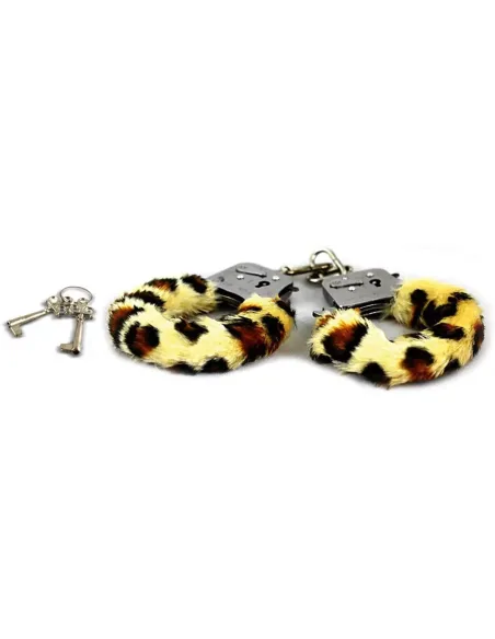 Play with me - play time cuffs - leopard | Blush | Esposas