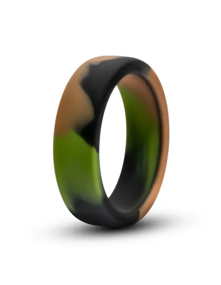 Performance - silicone camo cock ring - green camouflage | Blush | Anillos