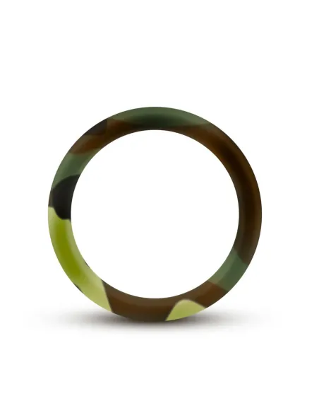 Performance - silicone camo cock ring - green camouflage | Blush | Anillos