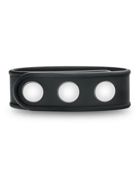 Performance - vs5 - silicone 3-snap cock strap - black | Blush | Anillos