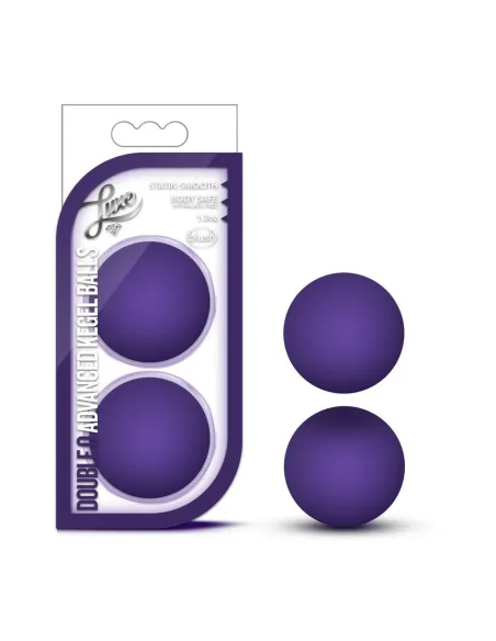 Luxe - double o advanced kegel balls - purple | Blush | Bolas y huevos vaginales