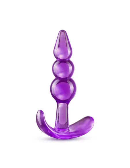 B yours - triple bead anal plug - purple | Blush | Dildos