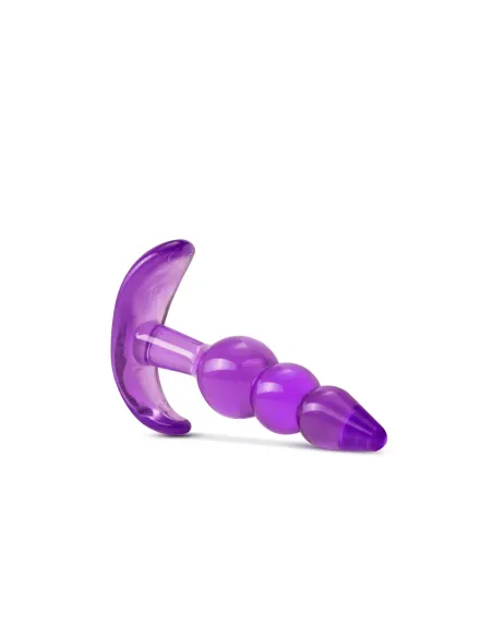 B yours - triple bead anal plug - purple | Blush | Dildos