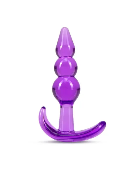 B yours - triple bead anal plug - purple | Blush | Dildos