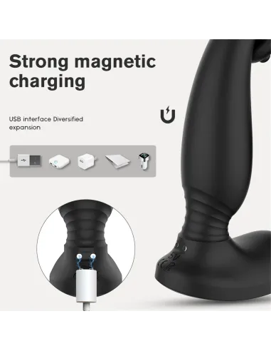 Vibrador raptor anillo prostata recargable control remoto | S-hande | Vibradores