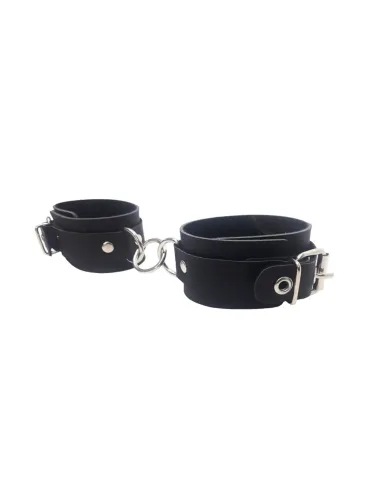 Esposas fijas con aro negro | Infarta fetish | Esposas