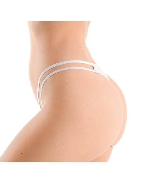 Colaless doble tira blanco | Malena | Tangas cola less