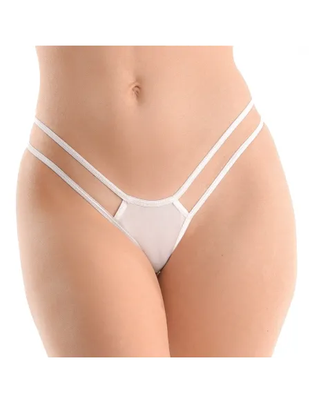Colaless doble tira blanco | Malena | Tangas cola less
