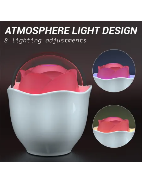 Succionador romantic - recargable - 9 patriones + 8 colores | S-hande | Succionadores