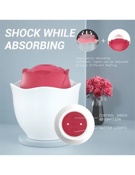 Succionador romantic - recargable - 9 patriones + 8 colores | S-hande | Succionadores