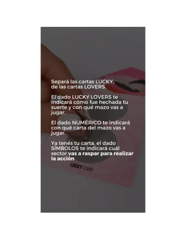 Lucky lovers, your pleasure- raspá y jugá | Sexitive | Juegos eróticos