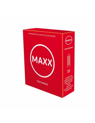 Maxx preservativos texturado 12x3 | Maxx | Preservativos