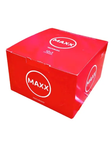 Maxx preservativos texturado 12x3 | Maxx | Preservativos
