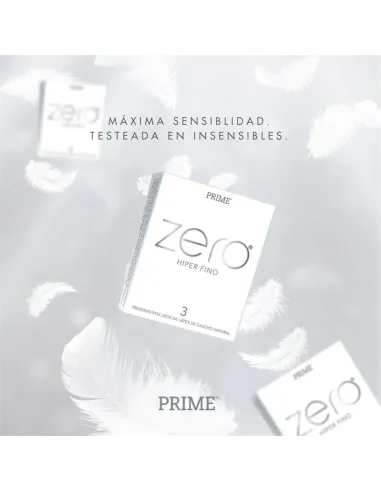 Preservativos zero 12 x 3 | Prime | Preservativos
