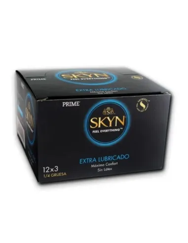 Preservativos skyn lubricado confort 12 x 3 | Prime | Preservativos