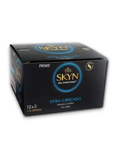 Preservativos skyn lubricado confort 12 x 3 | Prime | Preservativos