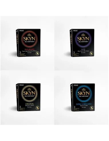 Preservativos skyn mixta 12 x 3 | Prime | Preservativos