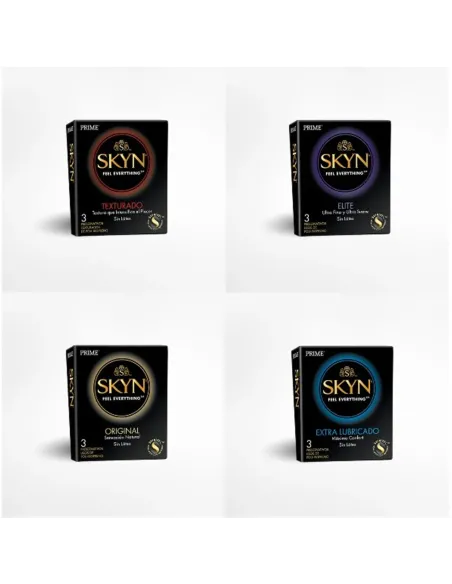 Preservativos skyn mixta 12 x 3 | Prime | Preservativos