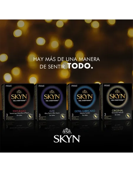 Preservativos skyn texturado 12 x 3 | Prime | Preservativos