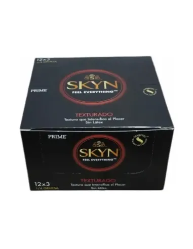 Preservativos skyn texturado 12 x 3 | Prime | Preservativos
